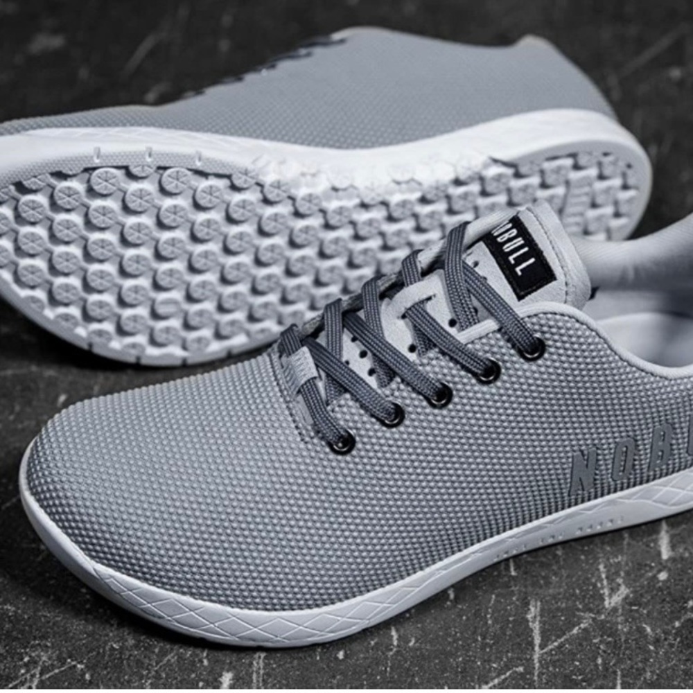 Pre Loved NOBULL Women's Arctic Grey Trainer size 10